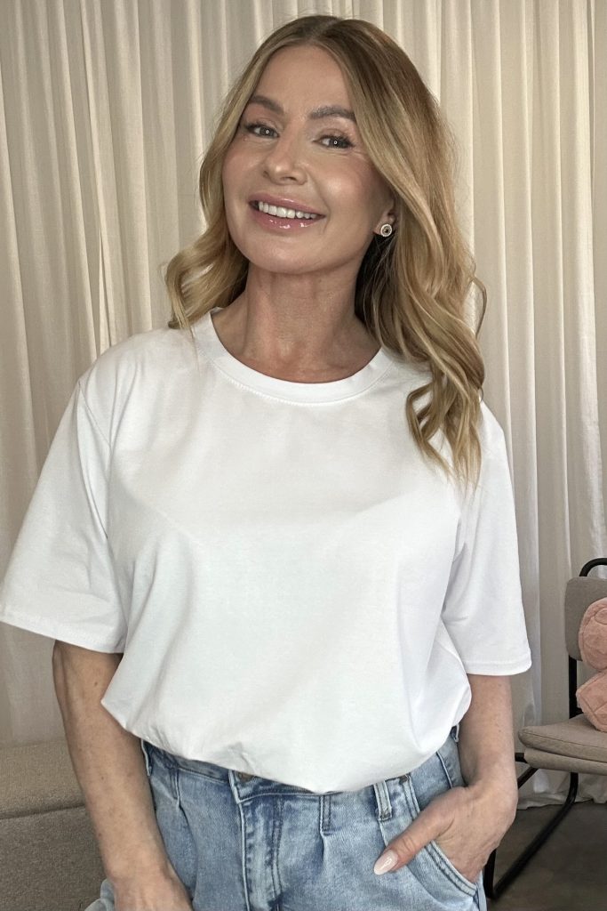 T-SHIRT BASIC BIAŁY